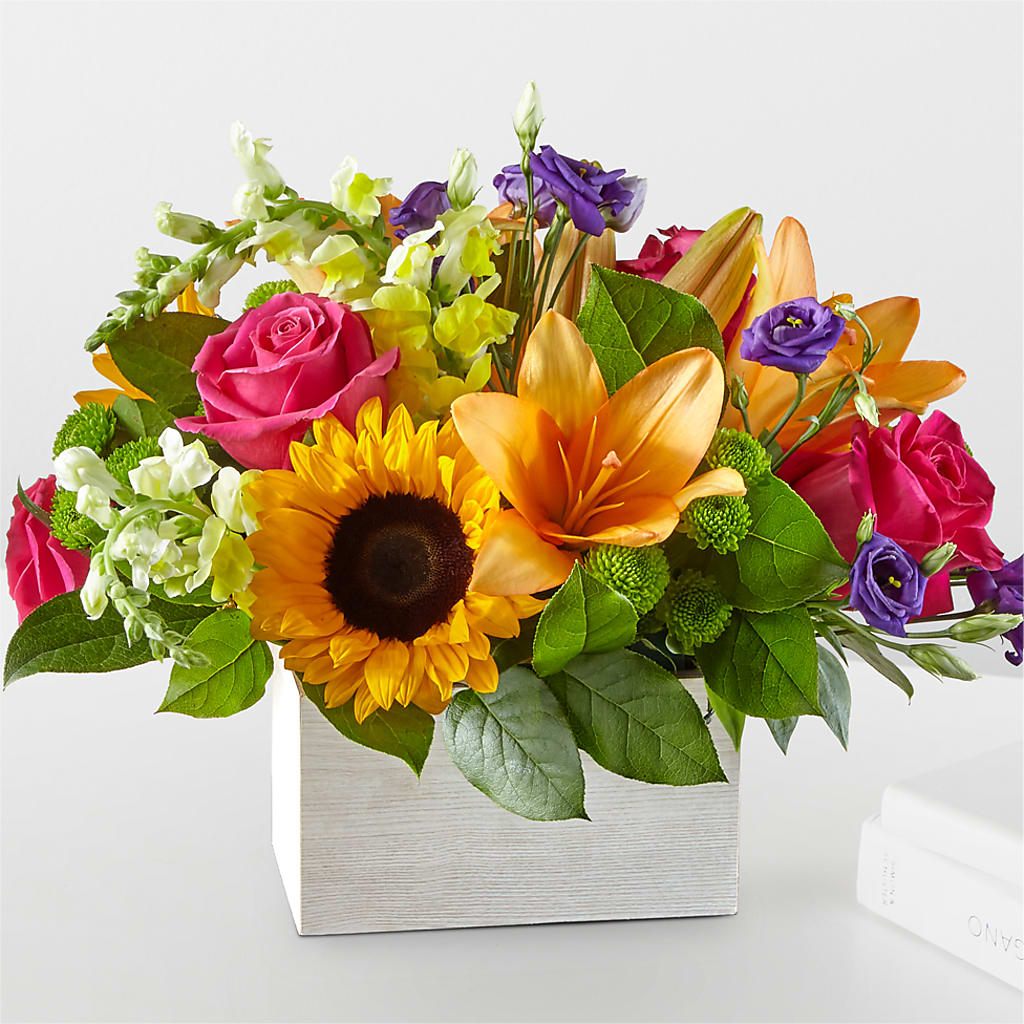 Best Day Box Bouquet – The Asheville Florist, Swannanoa NC