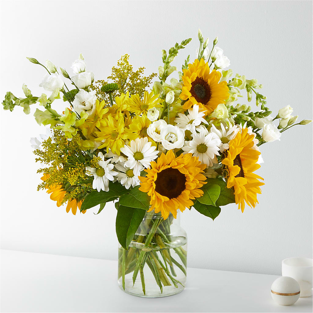 Hello Sunshine Bouquet – The Asheville Florist, Swannanoa NC