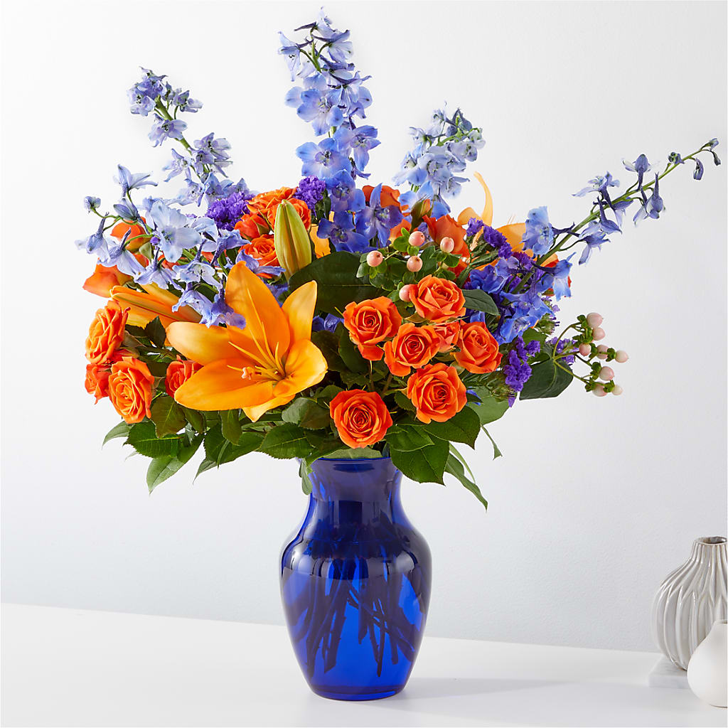 Radiant Citrus Bouquet – The Asheville Florist, Swannanoa NC