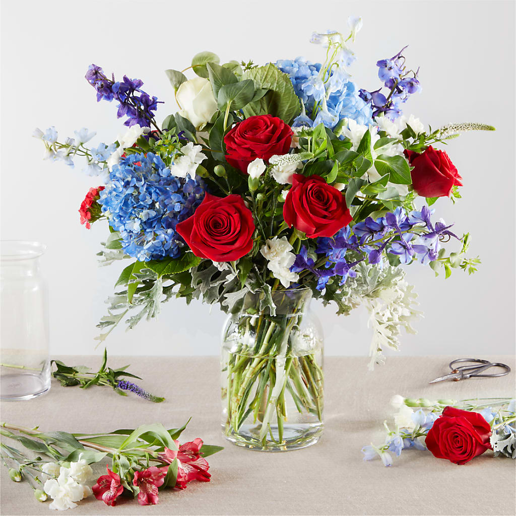 Star Spangled - A Florist Original – The Asheville Florist, Swannanoa NC