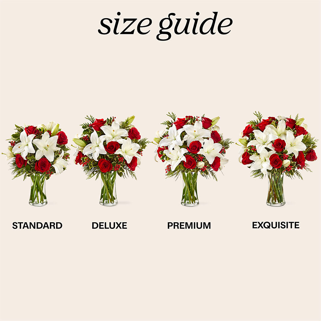 Sparkling Snowflakes Bouquet – The Asheville Florist, Swannanoa NC