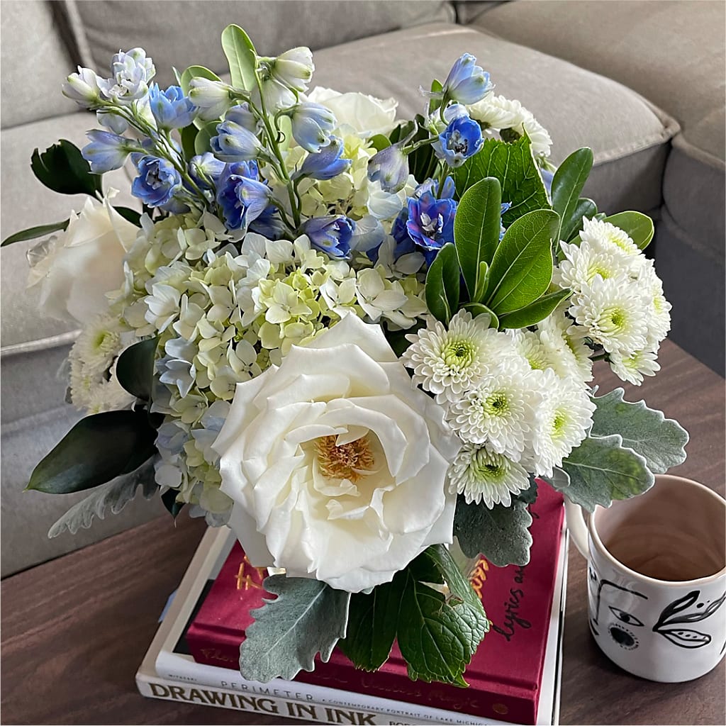 Clear Skies Bouquet – The Asheville Florist, Swannanoa NC