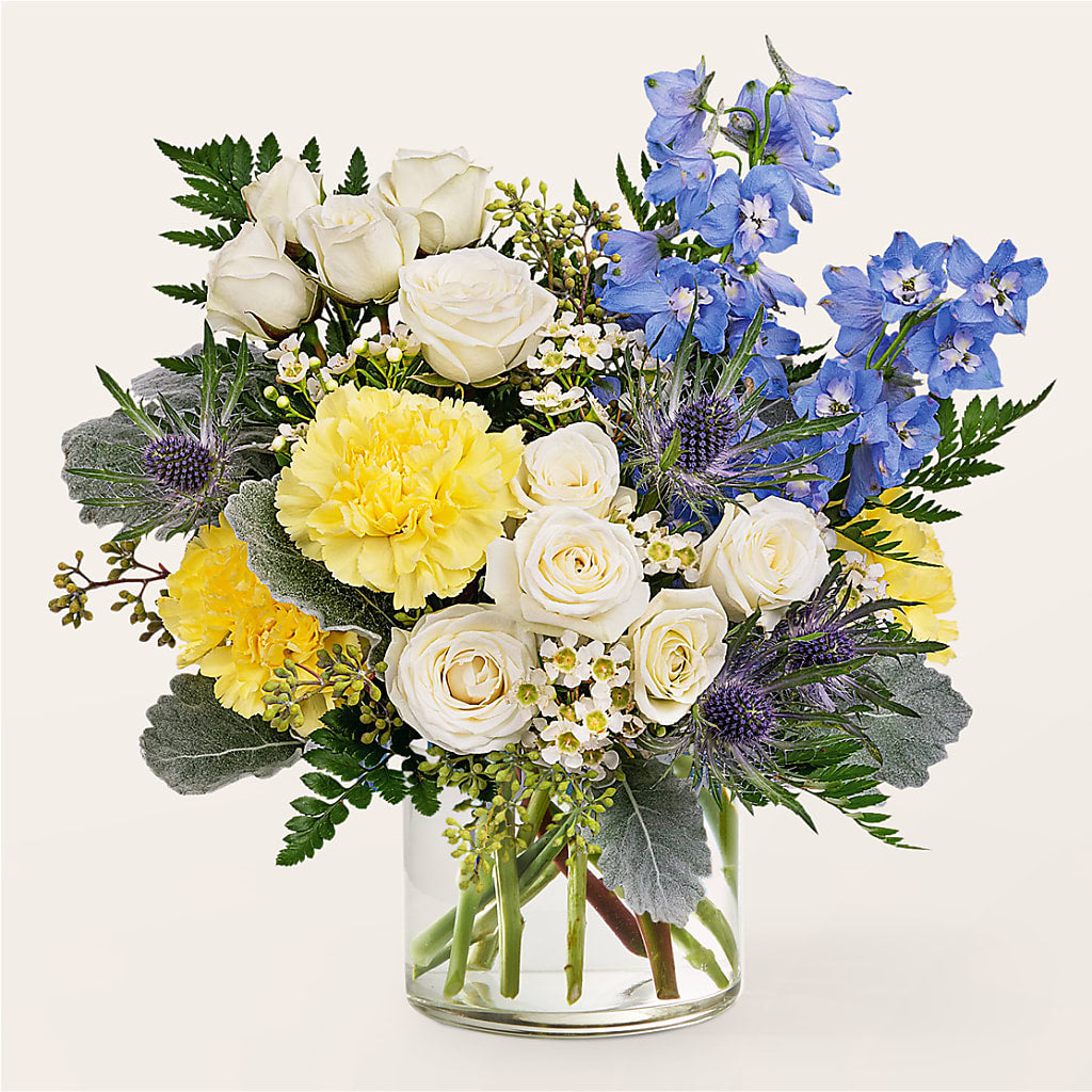Lemon Sorbet Bouquet – The Asheville Florist, Swannanoa NC