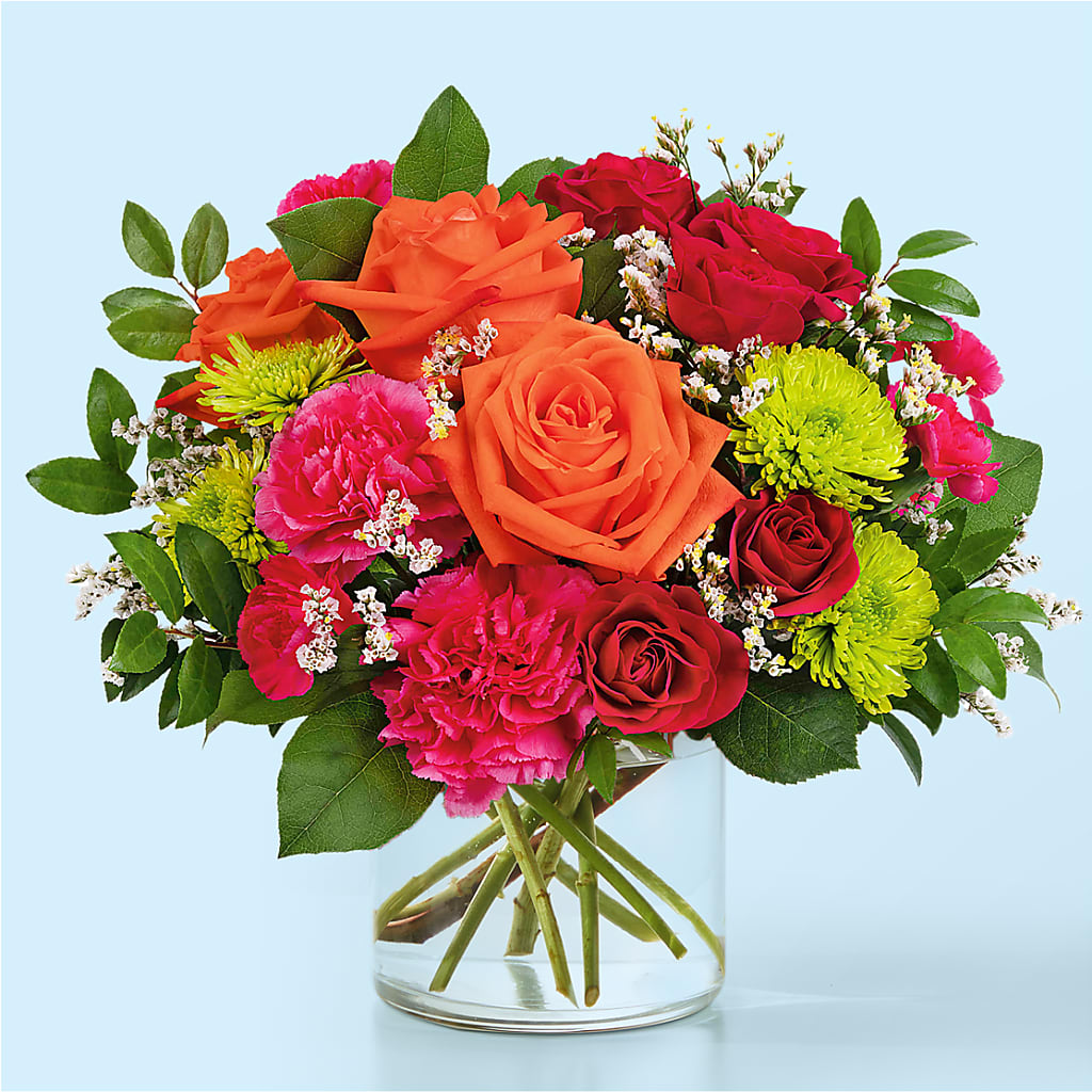 Colorful Carnival Bouquet – The Asheville Florist, Swannanoa NC