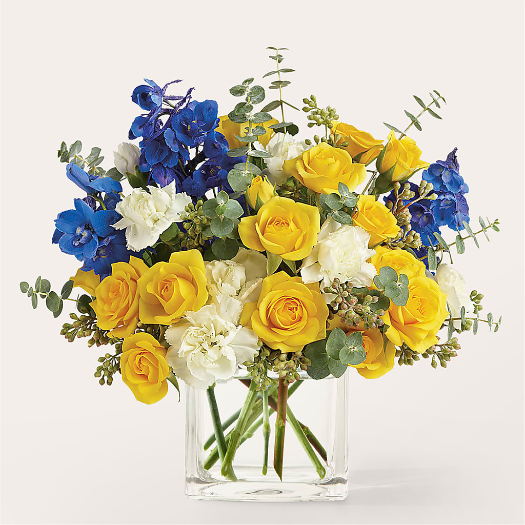 Sparkling Citrine Bouquet – The Asheville Florist, Swannanoa NC