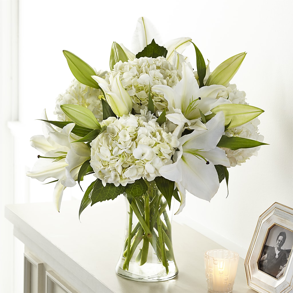 Compassionate Lily Bouquet – The Asheville Florist, Swannanoa NC
