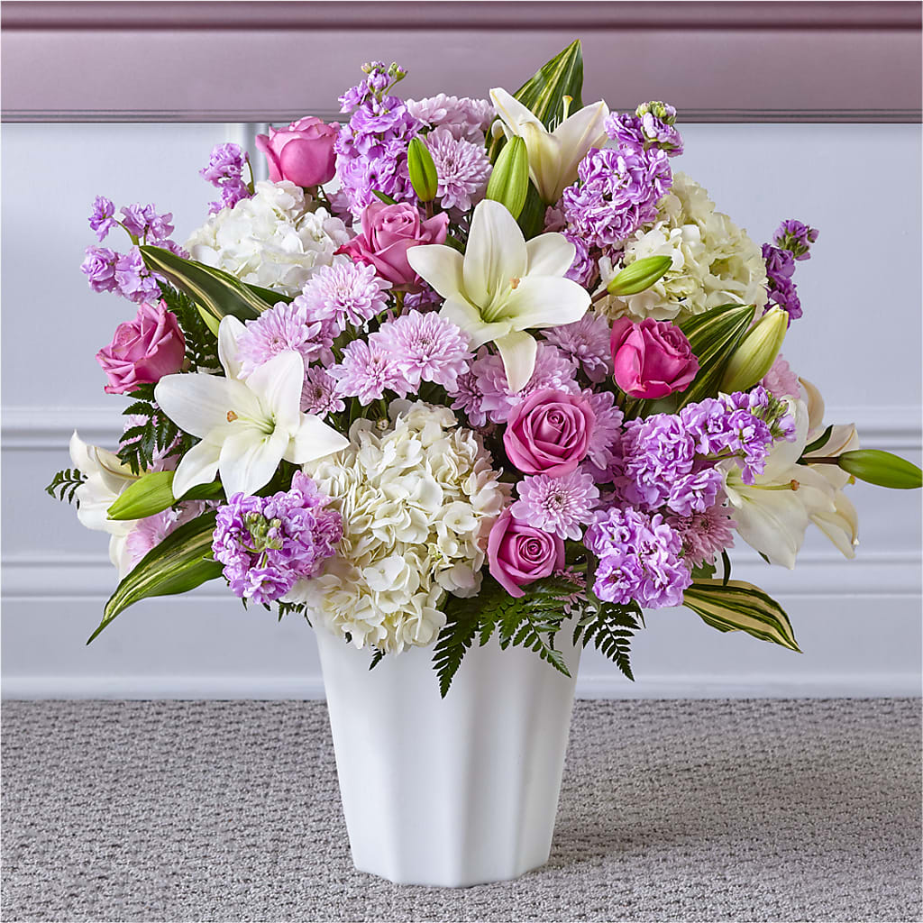 Heaven Sent Floor Basket – The Asheville Florist, Swannanoa NC