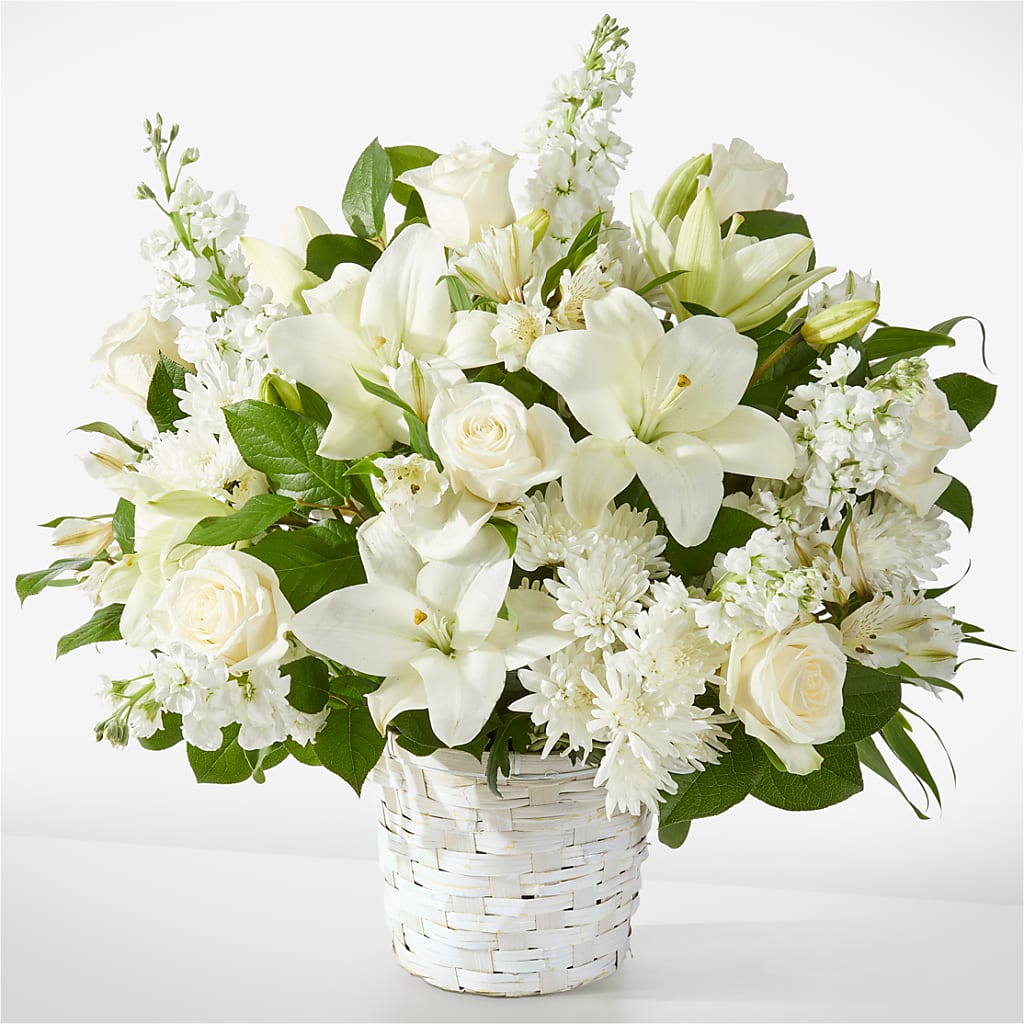 Peaceful Reflections Arrangement – The Asheville Florist, Swannanoa NC
