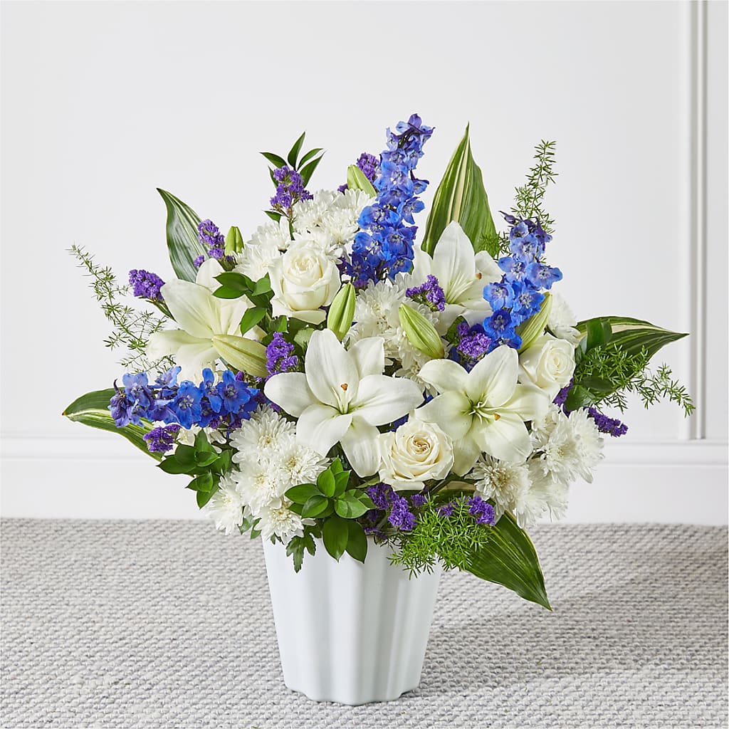Take Comfort Floor Basket – The Asheville Florist, Swannanoa NC