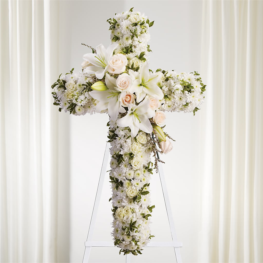 Spiritual Guidance Standing Spray – The Asheville Florist, Swannanoa NC