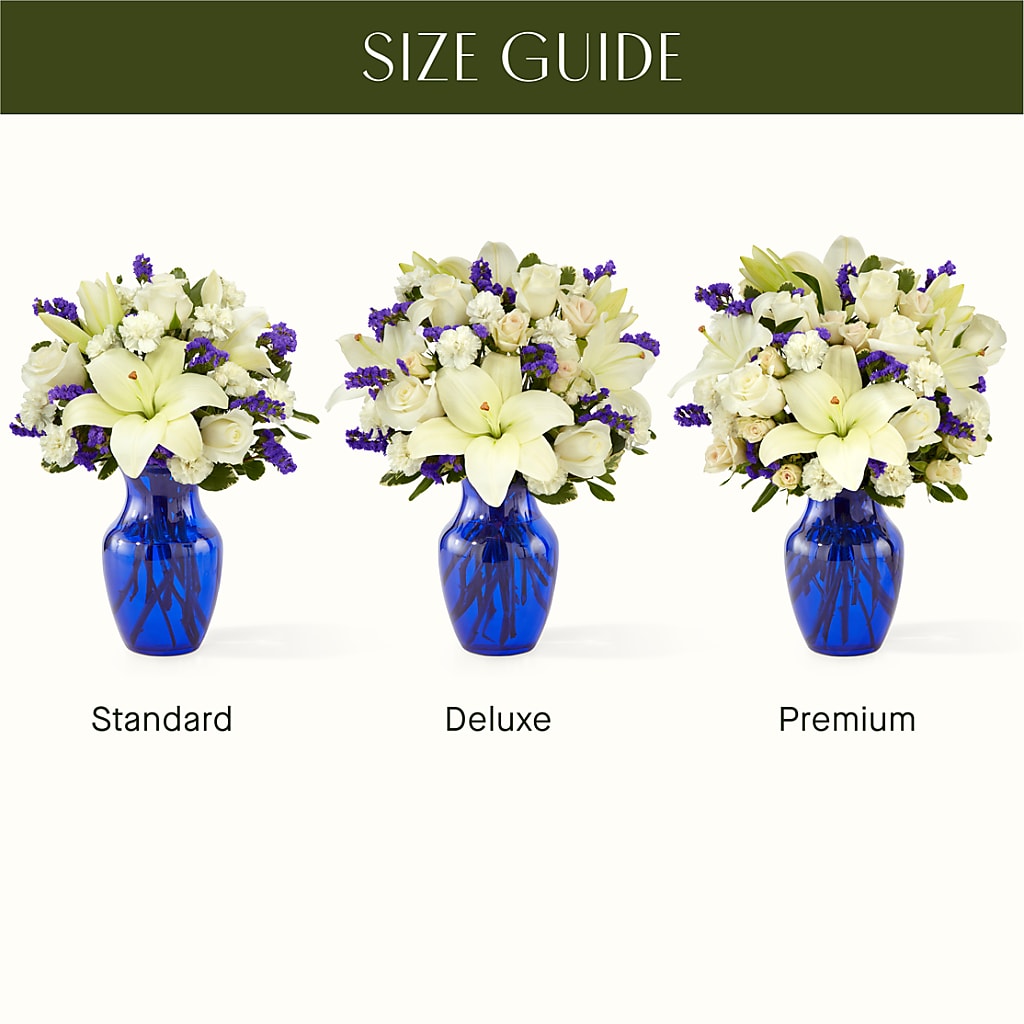 Sapphire Rush Bouquet – The Asheville Florist, Swannanoa NC