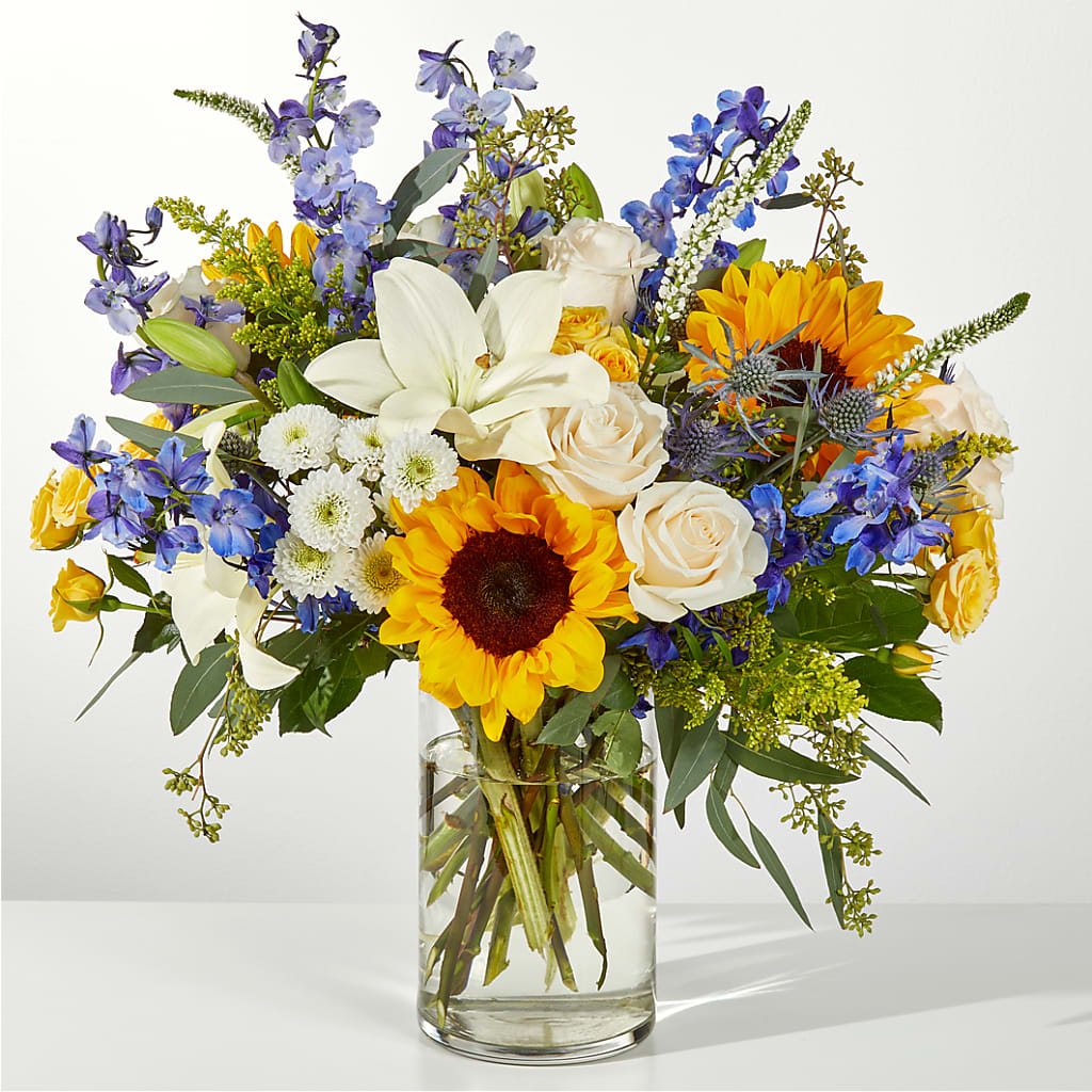 Wonderfully Sunny Bouquet – The Asheville Florist, Swannanoa NC
