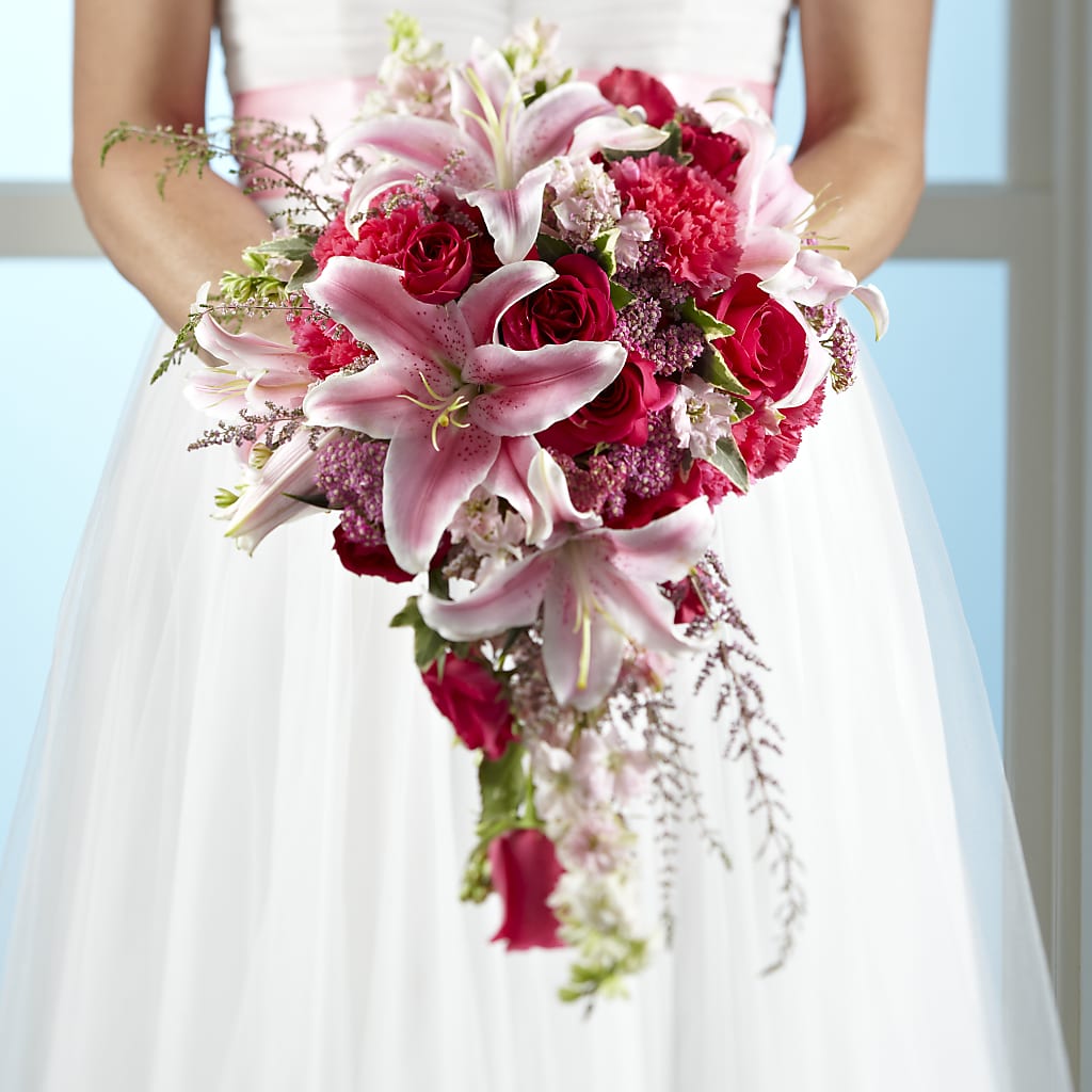 Lily & Rose Bouquet – The Asheville Florist, Swannanoa NC
