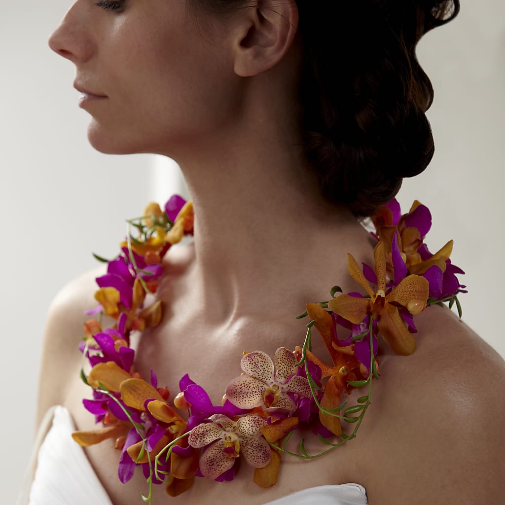My Sweet Love Floral Necklace – The Asheville Florist, Swannanoa NC