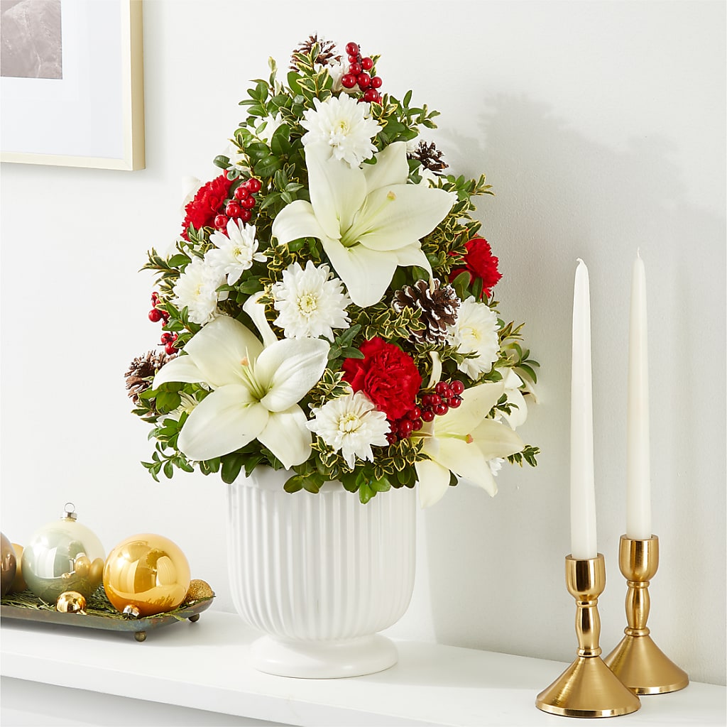 Festive Moments Tree –  The Asheville Florist, Swannanoa NC