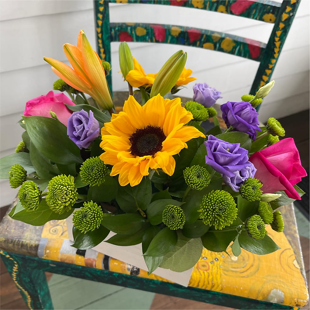 Best Day Box Bouquet –  The Asheville Florist, Swannanoa NC