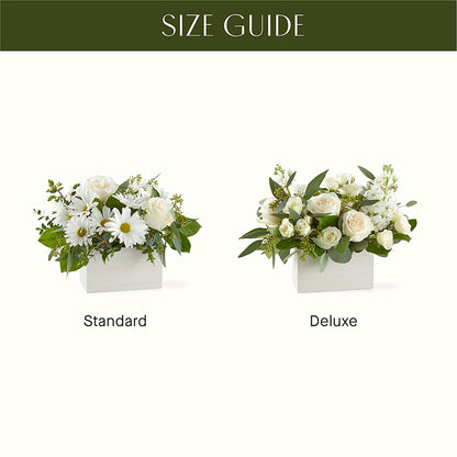 Fresh Linen Box Bouquet –  The Asheville Florist, Swannanoa NC