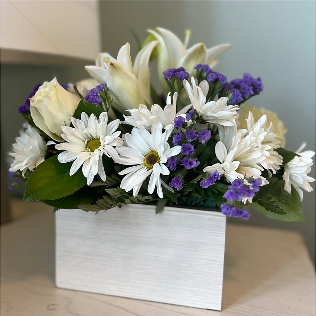 Beyond Blue Box Bouquet –  The Asheville Florist, Swannanoa NC