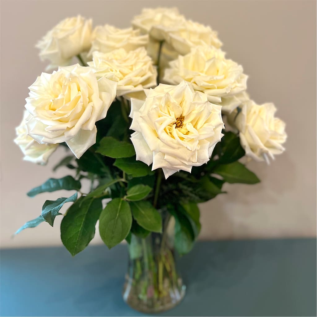 Long Stem Yellow Rose Bouquet –  The Asheville Florist, Swannanoa NC