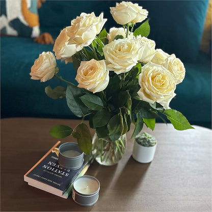 Long Stem Yellow Rose Bouquet –  The Asheville Florist, Swannanoa NC