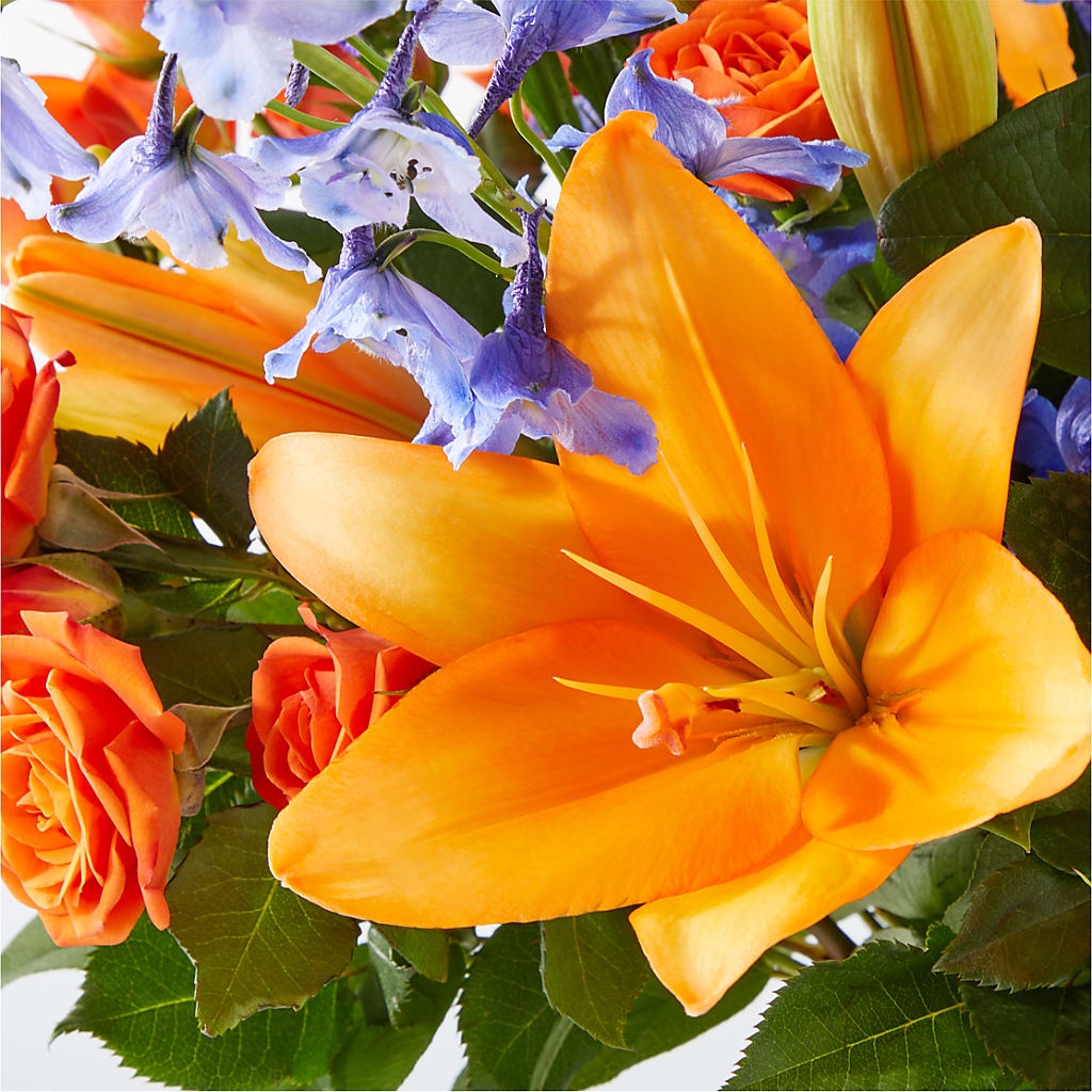 Radiant Citrus Bouquet –  The Asheville Florist, Swannanoa NC