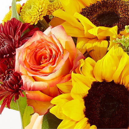 Golden Gourd Pumpkin Bouquet –  The Asheville Florist, Swannanoa NC