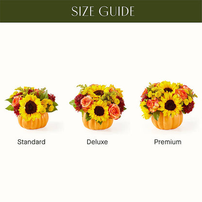 Golden Gourd Pumpkin Bouquet –  The Asheville Florist, Swannanoa NC