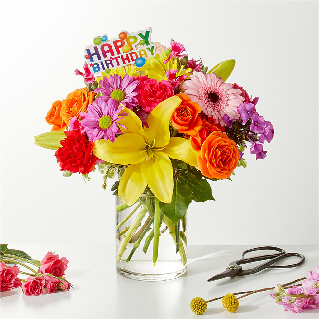 Cue the Confetti - A Florist Original –  The Asheville Florist, Swannanoa NC