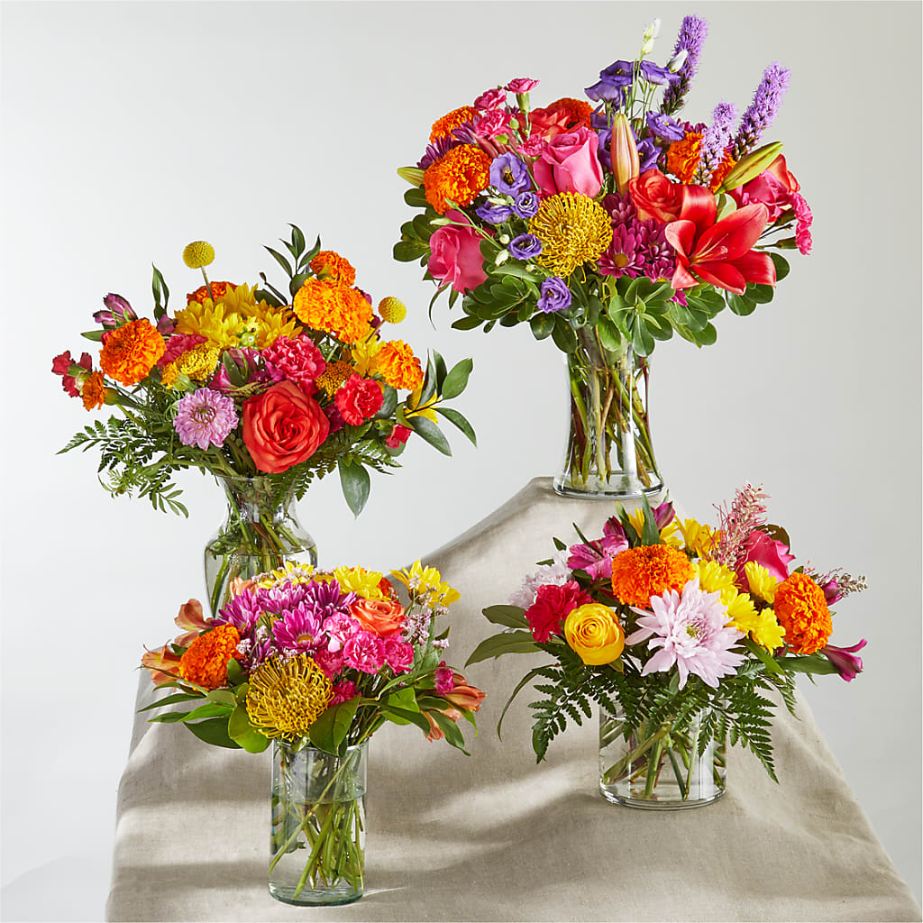 Feast of Color – A Florist Original –  The Asheville Florist, Swannanoa NC