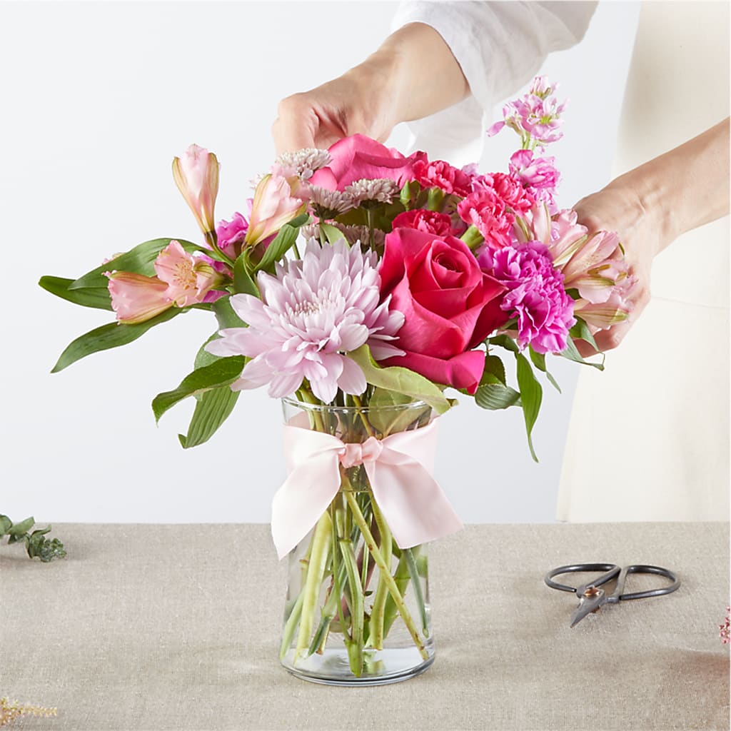 Pink Ribbon - A Florist Original –  The Asheville Florist, Swannanoa NC