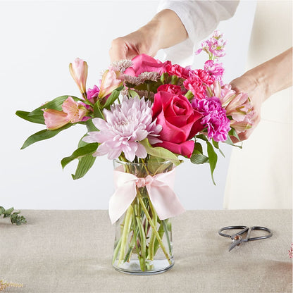 Pink Ribbon - A Florist Original –  The Asheville Florist, Swannanoa NC