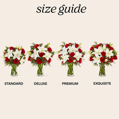 Sparkling Snowflakes Bouquet –  The Asheville Florist, Swannanoa NC