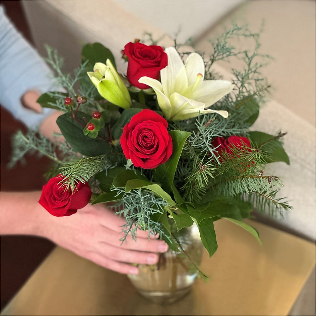 Glittering Lights Bouquet –  The Asheville Florist, Swannanoa NC