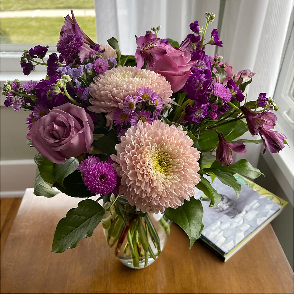 Ultraviolet Bouquet –  The Asheville Florist, Swannanoa NC