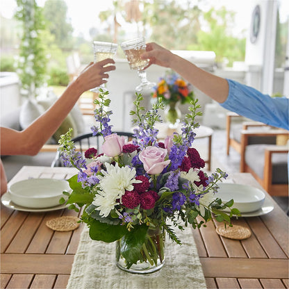 Violet Frost Bouquet –  The Asheville Florist, Swannanoa NC