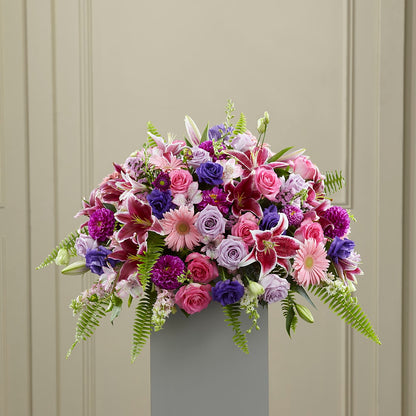 Fare Thee Well Pedestal –  The Asheville Florist, Swannanoa NC