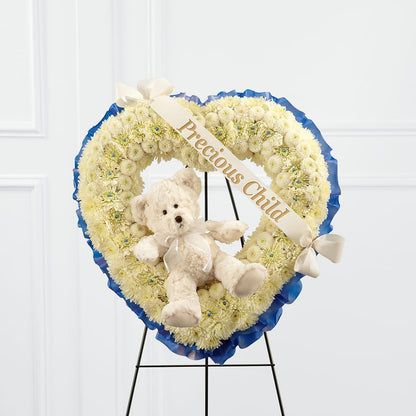 Precious Child Standing Heart –  The Asheville Florist, Swannanoa NC