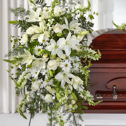 Loving Thoughts Standing Spray –  The Asheville Florist, Swannanoa NC