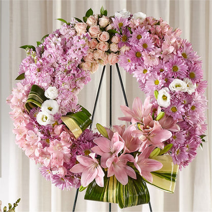Gift of Warmth Wreath –  The Asheville Florist, Swannanoa NC
