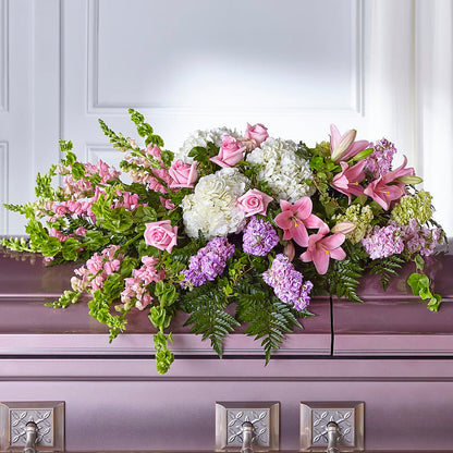 Life's Gratitude Casket Spray –  The Asheville Florist, Swannanoa NC