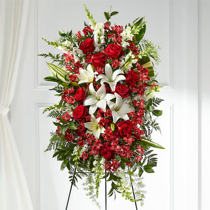 Everlasting Memory Standing Spray –  The Asheville Florist, Swannanoa NC