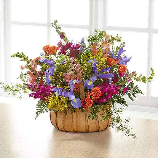 Garden of Life Basket –  The Asheville Florist, Swannanoa NC