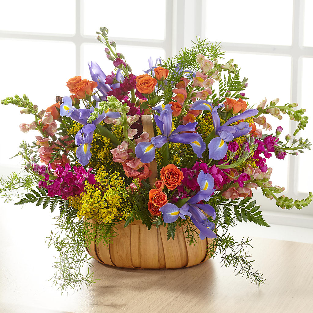 Garden of Life Basket –  The Asheville Florist, Swannanoa NC
