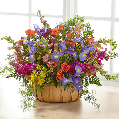 Garden of Life Basket –  The Asheville Florist, Swannanoa NC