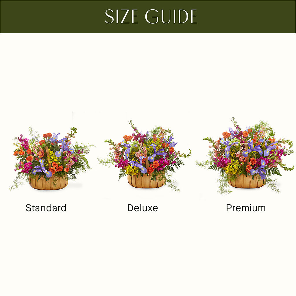 Garden of Life Basket –  The Asheville Florist, Swannanoa NC