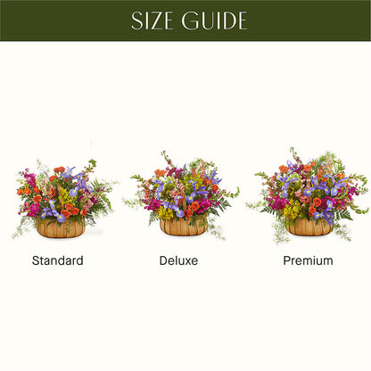 Garden of Life Basket –  The Asheville Florist, Swannanoa NC