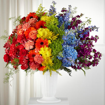 Pride & Unity Arrangement –  The Asheville Florist, Swannanoa NC