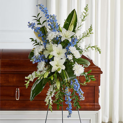 Eternal Impressions Standing Spray –  The Asheville Florist, Swannanoa NC