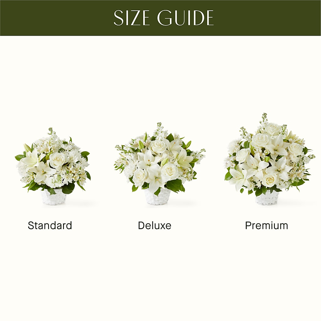 Peaceful Reflections Arrangement –  The Asheville Florist, Swannanoa NC