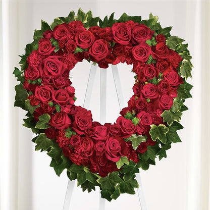 Wholehearted Standing Spray –  The Asheville Florist, Swannanoa NC